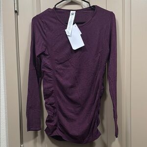 Fabletics Women's Purple Long Sleeve Top